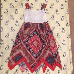Summer handkerchief style dress